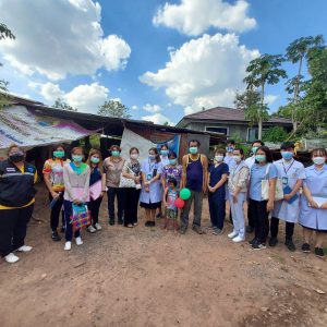 จดหมายข่าว รพ.มทส. : ลงพื้นที่ชุมชนให้การบริการดูแลสุขภาพผู้ป่วยที่บ้าน (Home health care)