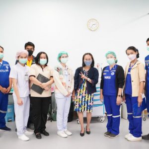 จดหมายข่าว รพ.มทส. : คณะผู้บริหาร รพ.มทส. ลงพื้นที่เยี่ยมสำรวจภายในโรงพยาบาลในกิจกรรม IC & ENV Round