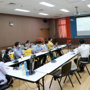 จดหมายข่าว รพ.มทส. : การประชุมหารือ แนวทางการคัดกรอง รักษาและป้องกันโรคโควิด-19