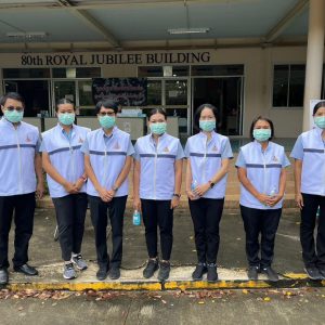 จดหมายข่าว รพ.มทส. : การตรวจคัดกรองโรคระบบทางเดินหายใจให้กับกลุ่มนักศึกษาวิชาทหาร ณ ศูนย์ฝึกมหาวิทยาลัยเทคโนโลยีสุรนารี