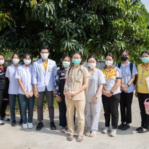 จดหมายข่าว รพ.มทส. : ลงพื้นที่ให้การบริการดูแลสุขภาพผู้ป่วยที่บ้าน (Home health care)