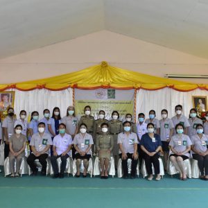 จดหมายข่าว รพ.มทส. : เข้าร่วมกิจกรรมหน่วยแพทย์เคลื่อนที่ พอ.สว. สนับสนุนโครงการราชทัณฑ์ปันสุข ทำความ ดี เพื่อชาติ ศาสน์ กษัตริย์