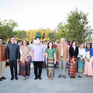 ภาพกิจกรรม : ทำบุญส่งท้ายปีเก่าต้อนรับปีใหม่ ประจำปี 2566 ในโครงการส่งเสริมความสุขและความผูกพันของบุคลากร