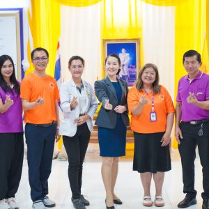 📸 ภาพกิจกรรม : รพ.มทส. ร่วมออกหน่วยประชาสัมพันธ์ใน โครงการ Happy Workplace การไฟฟ้าส่วนภูมิภาคเขต 3