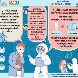 ประชาสัมพันธ์ Q&A รพ.มทส.