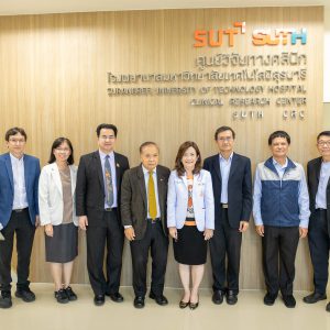 📸 ภาพกิจกรรม : ยินดีต้อนรับ คณะกรรมการติดตามและประเมินผลงานมหาวิทยาลัยเทคโนโลยีสุรนารี