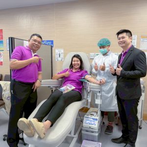 📸 ภาพกิจกรรม : ยินดีต้อนรับ พนักงานและลูกจ้างการไฟฟ้าส่วนภูมิภาคสาขาเมืองนครราชสีมา 3 (สุรนารี) เข้าร่วมบริจาคโลหิต